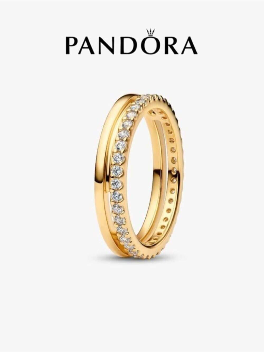 Pandora Double Band Ring